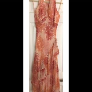 BCBGMaxAzria Dresses - Beautiful Pink halter dress! BCBGMaxAzria Dresses - Beautiful Pink halter dress!